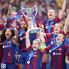 El Barcelona femenino logró la victoria en la Liga de Campeones en la temporada 2023/2024